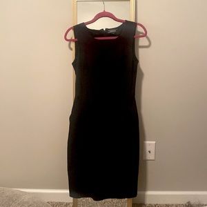 Land’s End Size 6 Black dress formal, with pockets.